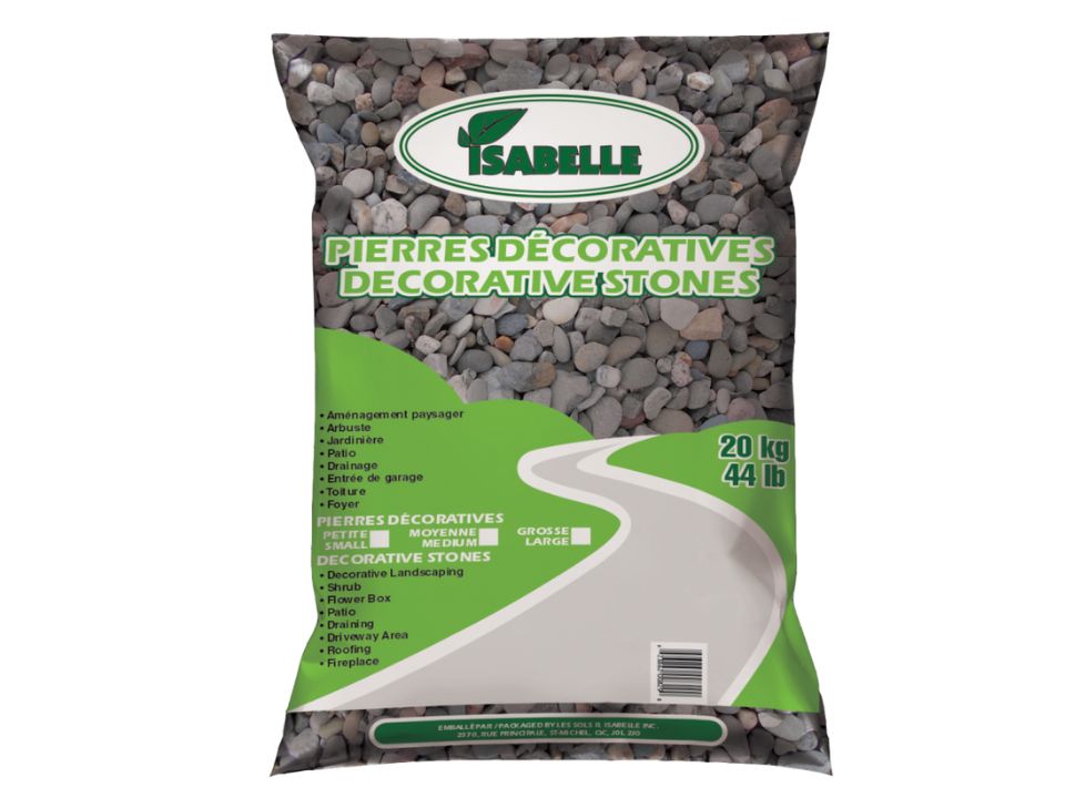 Pierre de rivière grosse 1 à 2''