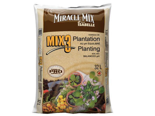 Soil Mix 3 planting