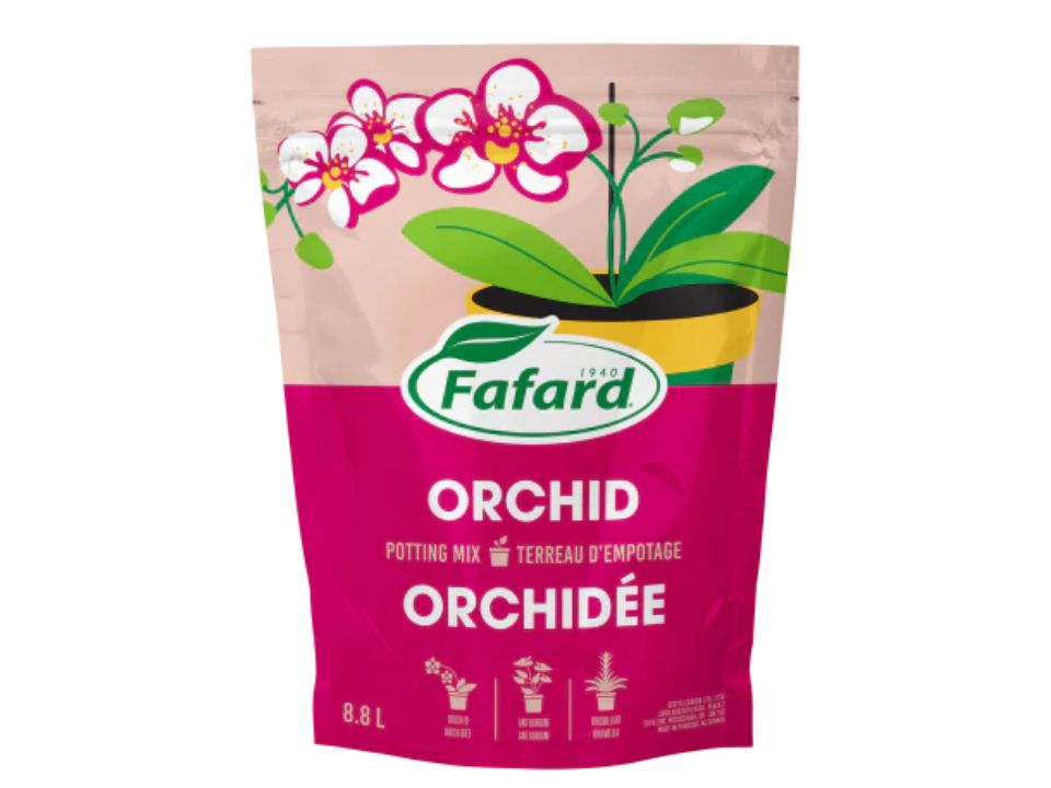 Terreau d'empotage pour orchidées